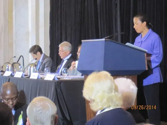 Leaders of Prime Ministers and Chancellor Merz engage in financial discussions at their conference.