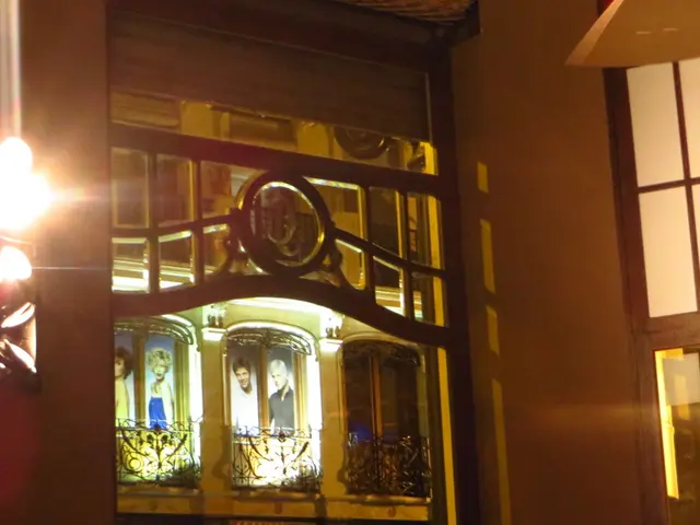 Now appearing as the former opulent department store.