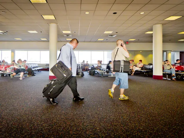 Increased activity at Baden Airport results in extended wait periods for travelers