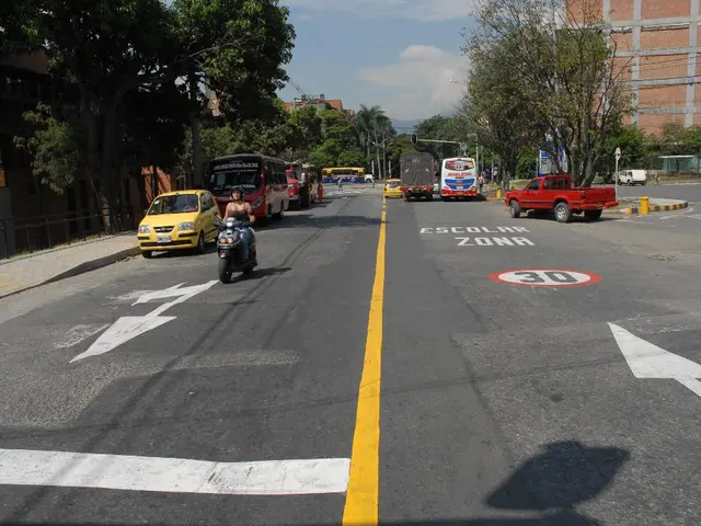 New circulation schemes implemented around Telecenter bridge intersection