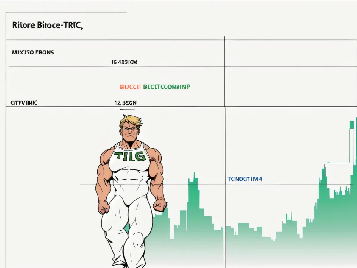 Cryptocurrency, specifically Bitcoin, pricing, Trump, and associated chart