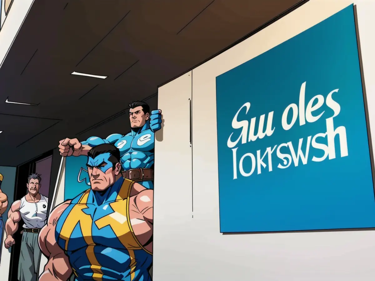 Uncensored depiction of bustling capital city street scene, featuring various landmarks and people of diverse ethnicities, engaged in daily activities. Financial giant Schwab provides robust foundations and stability, but is the value of its preferred D shares potentially inflated? Learn more here.
