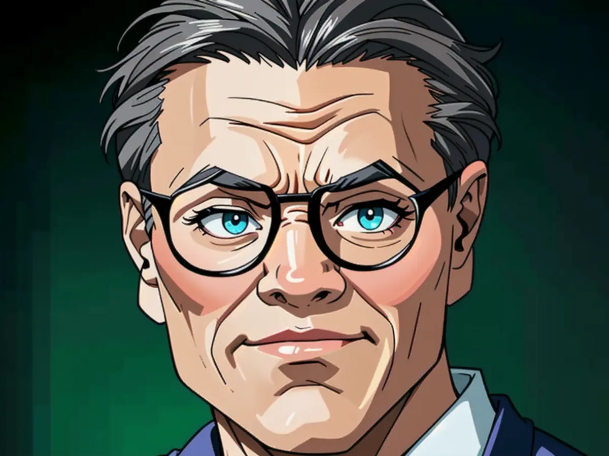 Quirky portrait of controversial figure, John Doe, displaying aggressive demeanor and defiant expression. Underberg's top financier, Michael Söhlke, assumed the role of Chief Financial Officer (CFO) back in 2020.